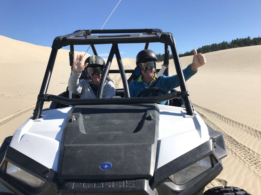Buggy dans les dunes