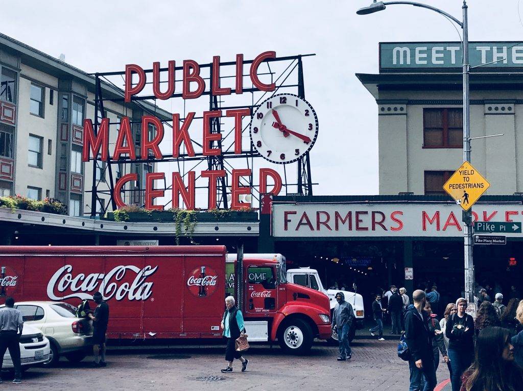 Visite de Seattle Pike Place Market